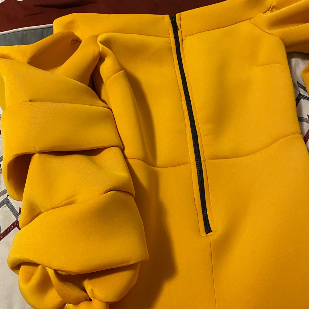 Mustard jumpsuit size M